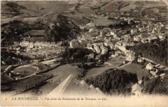 La Bourboule Vue prise du Restaurant de la Terrasse France à La Bourboule