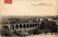 Royat Le Viaduc du Chemin de Fer France à Royat