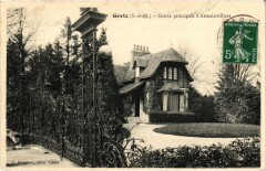 Gretz Entree principale d'Armainvilliers France