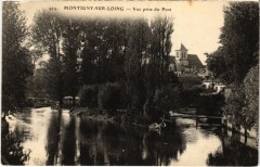 Montigny s Loing Vue prise du Pont France