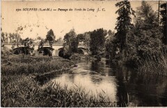 Souppes Paysage des Bords du Loing France