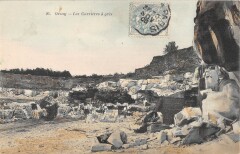 Orsay - Les Carrieres De Gres - cpa industrie -
																					91400 Orsay
																			