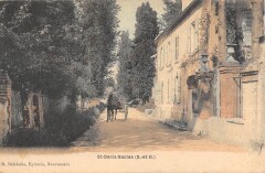 Saint Denis Saclas - Attelage à Saclas