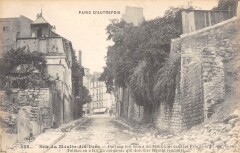 Carte postale ancienne Rue du Moulin-des-Prés
                                                                     à Paris 13e
                                