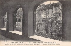 Boulevard de Port-Royal - Cloître de l'Abbaye de Port-Royal à Paris 14e
