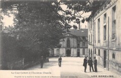 Carte postale ancienne Les Gobelins - La Cour Colbert et l'Ancienne Chapelle
                                                                     à Paris 13e
                                