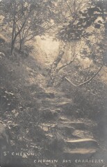 Saint Cheron - Carte Photo - Chemin Des Carrieres