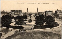 Paris 12e Place de la Nation à Paris 12e