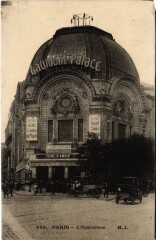 Carte postale ancienne L'Hippodrome
                                                                     à Paris 18e
                                