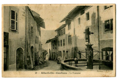 Savoie Albertville Conflans La Fontaine animé à Albertville