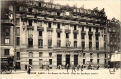Paris 1e Bourse du Travail à Paris 1er