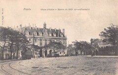 Place d'Italie - Mairie du XIIIe Arrondissement à Paris 13e