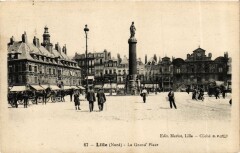 Nord Lille La Grand'Place monument -
																					59160 Lille
																			