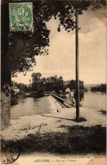 Auxerre - Vue sur l'Yonne France à Auxerre