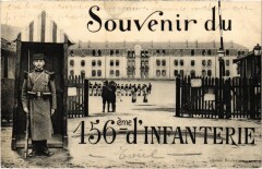 Militaire Toul - Souvenir du 156éme d'Infanterie