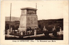 Camp de Sathonay - Le Monument aux Morts