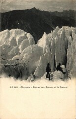 Chamonix - Glacier des Bossons et le Brevent -
													74 Haute Savoie
												