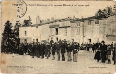 Militaire Verdun - Le Général Gouverneur et les nouveaux à Verdun