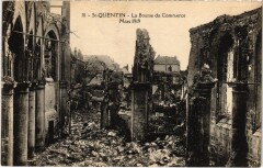 Militaire Saint-Quentin - La Bourse du Commerce Mars 1919 -
																					02100 Saint-Quentin
																			