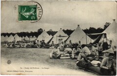 Militaire - Camp de Chalons - La Soupe