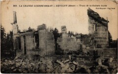 Militaire Revigny - Trace de la Kulture boche