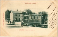 Arpajon Gare du Tramway Tram Vapeur à Arpajon