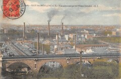 Carte postale ancienne Issy-Les-Moulineaux, Vue panoramique de l'Usine Gévelot, c.1907 postcard
                                                                     à Issy-les-Moulineaux
                                