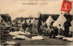 Militaire Camp de Sissonne - La Vie au Camp à Sissonne
