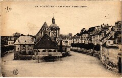 Pontoise - La Place Notre-Dame -
																					95000 Pontoise
																			