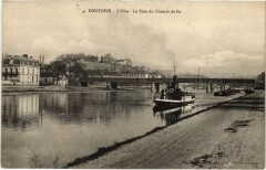Pontoise - L'Oise - Le Pont du Chemin de fer -
																					95000 Pontoise
																			