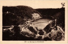 Le Barrage de Mareges -
													19 Corrèze
												