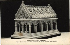 Aubazine - Eglise d'Aubazine - Tombeau de Saint Etienne