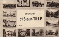 Is-sur-Tille - Souvenir collage à Is-sur-Tille