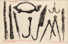 Pro Alesia - Menus objets: mors brisé outils d'acier compas etc -
													21 Côte d'Or
												