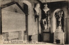 Saint-Jean-de-Losne - L'Hotel de Ville -
																					21170 Saint-Jean-de-Losne
																			