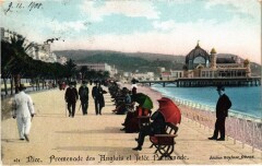Nice- Promenade des Anglais et Jetee Promenade France