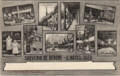 Souvenir de Beaune - L'Hotel-Dieu à Beaune