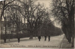 Neuilly-sur-Seine - Avenue de Madrid Chéne de Francois 1er à Neuilly-sur-Seine