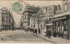 Neuilly-sur-Seine - Rue de Sablonville et Justice de Paix à Neuilly-sur-Seine