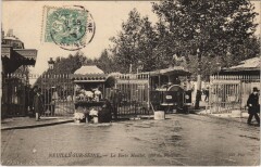 Carte postale ancienne La Porte Maillot, côté de Paris
                                                                     à Paris 16e
                                