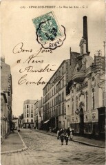 Levallois-Perret - La Rue des Arts à Levallois-Perret