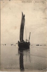 Berck-Plage-Barque de Péche à Berck