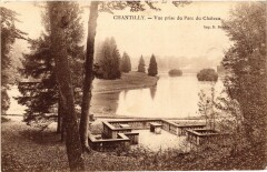 Chantilly Vue prise du Parc du Chateau France à Antilly