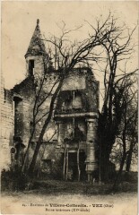 Vez Ruines interieure France