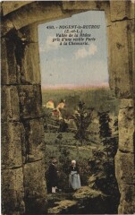 Nogent-le-Rotrou Vallée de éa Rhone pris d'une vieille Porte à Nogent-le-Rotrou