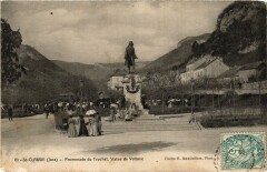 Saint Claude- Promenade du Truchet, Statue de Voltaire France -
																					39200 Saint-Claude
																			