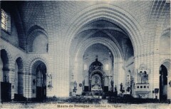 Maure de Bretagne Interieur de l'Eglise France