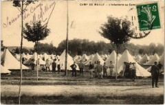 Camp-de-Mailly - Infanterie au camp -
													10 Aube
												