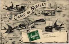 Camp-de-Mailly - Souvenir collage -
													10 Aube
												