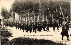 Camp-de-Mailly - Arrivée d'un Régiment -
													10 Aube
												